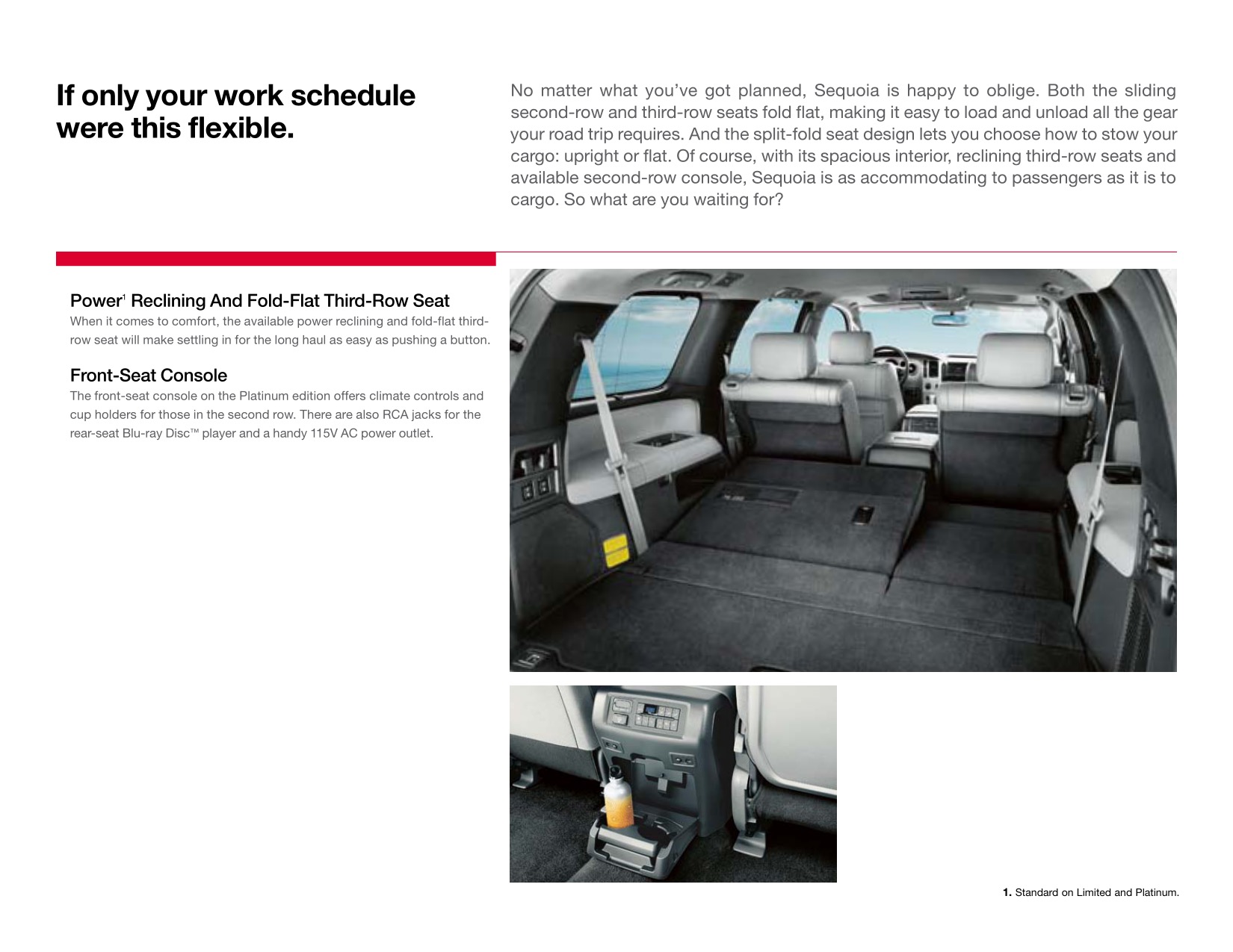 2013 Toyota Sequoia Brochure Page 4
